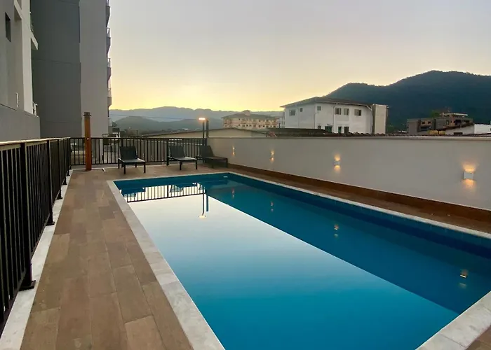 Ap No Centro Piscina E Churras Ubatuba